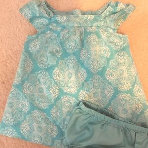 Summer dress & bloomers 3-6mo